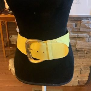 Donna Karan vintage suede belt